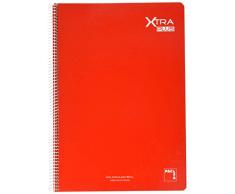 Pacsa 16284 Cahier à Couverture Rigide Couleurs Assorties 90 g