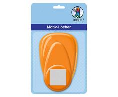 Ursus 19480058 Perforatrice à Motifs avec Levier Moyen carré Env. 25,4 mm - Orange