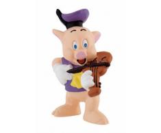 12491 - BULLYLAND - Walt Disney Les Trois Petits Cochons - Figurine Violon
