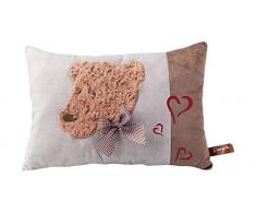 Woodyland Oreiller en Peluche avec Ruban