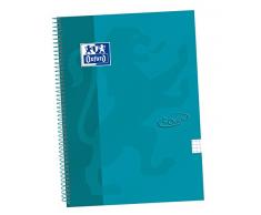 Oxford 936132 - Calepin Couverture Super Dur Taille Feuillet 80 Feuilles , Bleu