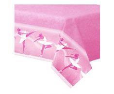 amscan - 998302 - Nappe Plastifiée Ballet - 120 x 180 cm