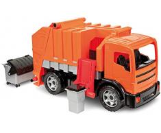 LENA 02166 - Camion Poubelle Orange et gris de 64cm
