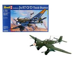 Revell - 4692 - Maquette Classique à Peindre et à Coller - Junkers Ju 87 G-2 Tank Buster