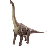 Jurassic World grande figurine dinosaure articulée Brachiosaurus de plus de 106 cm aux couleurs, détails et textures réalistes, jouet pour enfant, GNC31