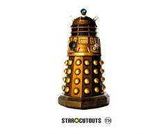 Star Cutouts SC916 Dalek Caan Doctor Who Mini découpe en carton pour bureau 95 cm de haut