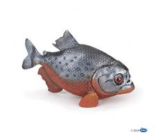 Papo- Piranha LA Vie Sauvage Figurine, 50253, Multicolore