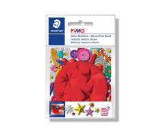 Fimo Accessoires - Moule Flexible en Silicone Motif Etoiles Ø 7 Cm