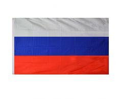 Gifts 4 All Occasions Limited SHATCHI-666 Russe Russe Intérieur Extérieur Polyester avec œillets Motif drapeau de la campagne Multicolore 152 x 91 cm