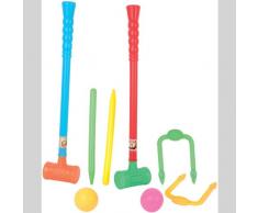 WDK Partner - A1300980 - Jeu de Plein Air - Jeu de croquet 2 joueurs