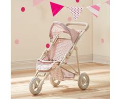 Petit Monde de Olivia Ol-00002 – Pois Princesse Baby Doll Jogging Poussette