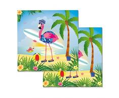 Folat Paper24 Lot de 20 Serviettes de Table pour fête à thème ou Anniversaire denfant