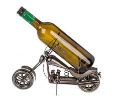 Out of the blue- Porte Bouteille métal, Moto, 33 x 22 cm, 71/3192