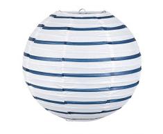 Boland BOL44386 Lanterne en papier Thème marin 25 cm