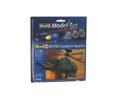 Revell - 64046 - Maquette - Modèle Ah-64D Longbow Apache - Echelle 1:144