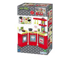 Jouets Ecoiffier- Cuisine 3 Modules Accessoires-Four-Lave Vaisselle-Refrigérateur-Distributeur deau-Dès 18 Mois-Fabriqué en France, 1623