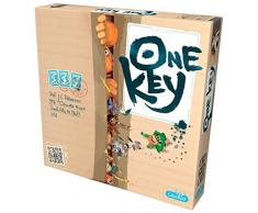 Asmodee- One Key - Jeu de Table - Espagnol - Couleur (LIBOK01ESPT)