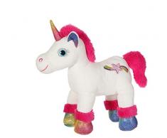 Gipsy Lica Bella Licorne Peluche, 70853, Blanc/Fuschia, 20 cm