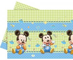 Nappe Plastique Bébé Mickey 120 x 180 cm - Taille Unique