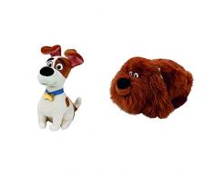 Ty Peluche, TY41165 & TY41166 - comme des Bêtes - Peluche Duke 15 cm