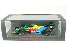 Spark- Voiture Miniature de Collection, S5203, Vert/Jaune/Bleu/Rouge