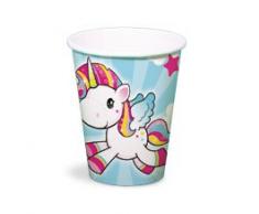 Folat Generique Licorne Gobelet en Plastique pour Enfant 250 ML