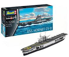 Revell- Maquette du Bateau USS Hornet, 05823