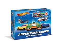 CRAZE 13908 Hot Wheels Calendrier de lAvent avec Jouets, Voitures, Stickers