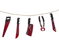 Folat 23747 – Guirlande Halloween – Outils Blu – env. Longueur : 1,8 m - env. Largeur : 30 cm