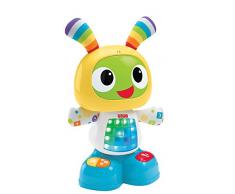 Fisher-Price Bebo le Robot interactif jouet déveil avec 3 modes de jeu, version espagnole, pour bébé de 9 mois et plus, CGV50