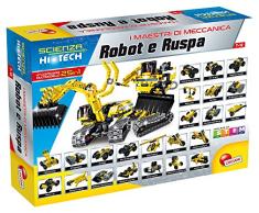 Lisciani Giochi Science Hi Tech Jeu Robot et Bulldozer Robot et Pelleteuse
