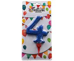 Grand Festival Bougie dAnniversaire Coloris Assortis (1)