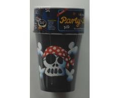 Lutz Mauder Lutz Mauder11107 Drapeau de Pirate Jolly Roger fête Mug (Lot de 8)