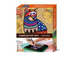 Avenir Ch1338 sur Toile Pop Art Cat