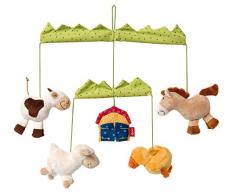 sigikid, 41545 Bébé Mixte Mobile en Tissu Animaux de la Ferme, PlayQ