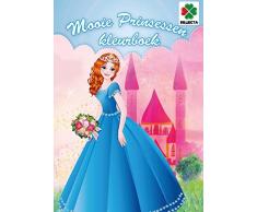 SELECTA SPEL EN HOBBY 54609 Stap en Forme de pagins Fantastique et de Van en Forme dœuf de paginas met Presses prêtes à Sauter, uitdagingen en Heel wat Stickers Aantal Pagina 48 Roze