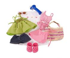 Gotz - 3401754 - Poupée et Mini-Poupée - Summer Fun - Taille XL - Vêtements / Accessoires pour Poupées Debout - Taille XL (45 - 50 cm)