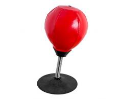 Global Gizmos 128 117,6 cm Mini Ordinateur de Bureau Punch Ball Stress Buster avec Pompe Jouet