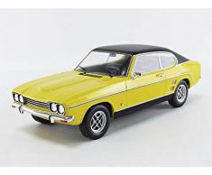 MCG- Voiture Miniature de Collection, 18085YB, Jaune/Noir