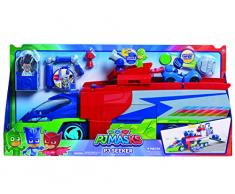 Pyjamasques - Camion de transport avec véhicule et figurine (sonore et lumineux)