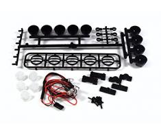 Absima 2320049 2320049-Absima Lot de 2 Bandes de seuil de décoration Automobile LED pour modèles de Voitures et de Tuning à léchelle 1:10 Multicolore