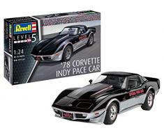 Revell-Revell-07646-maquette de Muscle Corvette C3 Indy Pace Car-échelle 1/24-niveau 5/5 Maquette, 07646
