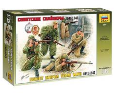 Zvezda - Z3597 - Maquette - Tireurs délite Soviétiques - Echelle 1:35