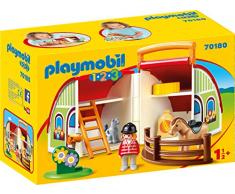 Playmobil 70180 1.2.3 Pouf de voyage avec inscription Mein Mitnehm Multicolore - version allemande
