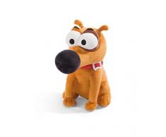 NICI 44233 Paf Le Chien, Doudou en Peluche, Debout, 23 cm, Marron