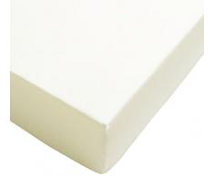 Daydream Drap Housse 1 Personne 80/90x200 cm Ivoire en Jersey 100% Coton, 60943U