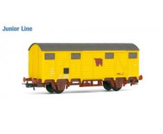 Jouef - HJ6050 - Modélisme - Wagon Couvert pour le Transport de Bétail