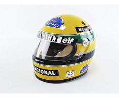 Mini Helmet- Voiture Miniature de Collection, AS-HS-1994, Jaune/Vert/Bleu