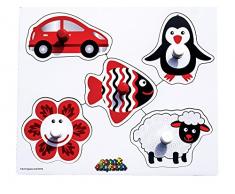 Just Jigsaws Il Vous Suffit de scie Jj711 Basic Objets Peg Board Puzzle