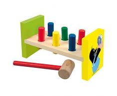 « Banc de martelage » 8 éléments, BINO, La Petite Taupe & Ses Amis, réf. 13731